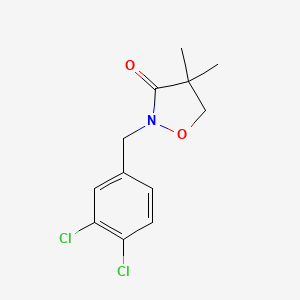 2-[(3,4-Dichlorophenyl)methyl]-4,4-dimethyl-1,2-oxazolidin-3-one