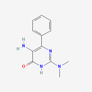 5-Amino-2-(dimethylamino)-6-phenylpyrimidin-4(1H)-one