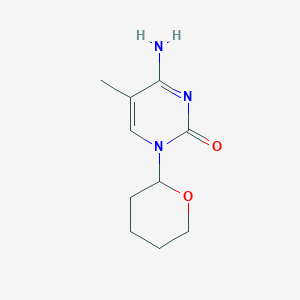 4-Amino-5-methyl-1-(tetrahydro-2h-pyran-2-yl)pyrimidin-2(1h)-one