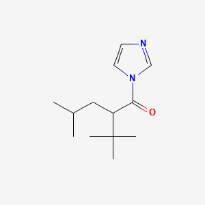 2-Tert-butyl-1-(1h-imidazol-1-yl)-4-methylpentan-1-one