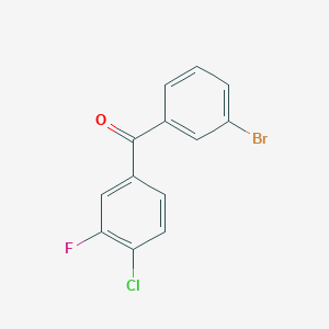 3-Bromo-4'-chloro-3'-fluorobenzophenone