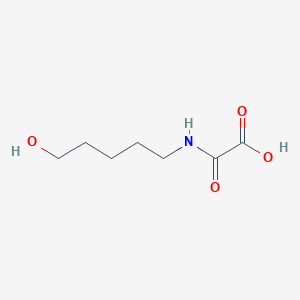 2-((5-Hydroxypentyl)amino)-2-oxoacetic acid