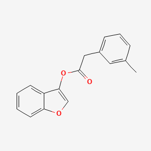 Benzofuran-3-yl 2-(m-tolyl)acetate