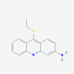 3-Acridinamine, 9-(ethylthio)-