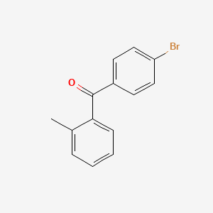 molecular formula C14H11BrO B1292354 4-Bromo-2'-methylbenzophenone CAS No. 27428-59-7