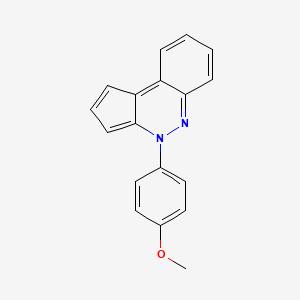 4-(4-Methoxyphenyl)-4H-cyclopenta[C]cinnoline