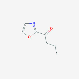 molecular formula C7H9NO2 B1292367 2-Butyryloxazole CAS No. 898758-24-2