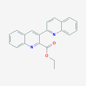 Ethyl [2,3'-biquinoline]-2'-carboxylate