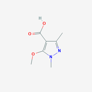 5-methoxy-1,3-dimethyl-1H-pyrazole-4-carboxylic acid