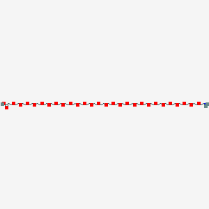 molecular formula C57H115NO29 B12923768 3-[2-[2-[2-[2-[2-[2-[2-[2-[2-[2-[2-[2-[2-[2-[2-[2-[2-[2-[2-[2-[2-[2-[2-[2-[2-[2-(2-Aminoethoxy)ethoxy]ethoxy]ethoxy]ethoxy]ethoxy]ethoxy]ethoxy]ethoxy]ethoxy]ethoxy]ethoxy]ethoxy]ethoxy]ethoxy]ethoxy]ethoxy]ethoxy]ethoxy]ethoxy]ethoxy]ethoxy]ethoxy]ethoxy]ethoxy]ethoxy]ethoxy]propanoic acid 