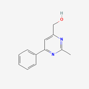 (2-Methyl-6-phenylpyrimidin-4-yl)methanol