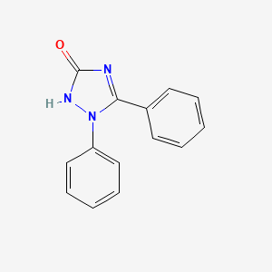 3H-1,2,4-Triazol-3-one, 1,2-dihydro-1,5-diphenyl-