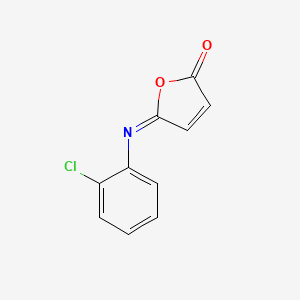 (5e)-5-[(2-Chlorophenyl)imino]furan-2(5h)-one