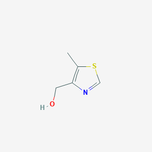 molecular formula C5H7NOS B1292388 (5-Methyl-1,3-thiazol-4-yl)methanol CAS No. 848774-94-7