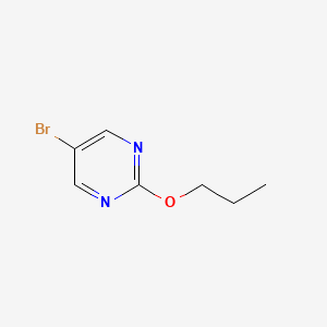 molecular formula C7H9BrN2O B1292394 5-Bromo-2-propoxypyrimidine CAS No. 886365-64-6