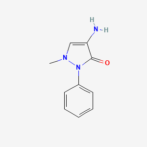 4-Amino-1-methyl-2-phenyl-1,2-dihydro-3H-pyrazol-3-one