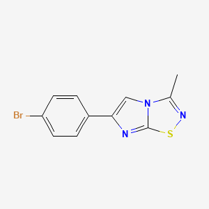 6-(4-Bromophenyl)-3-methylimidazo[1,2-d][1,2,4]thiadiazole