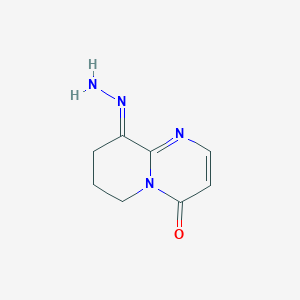 9-Hydrazono-6,7,8,9-tetrahydro-4H-pyrido[1,2-a]pyrimidin-4-one