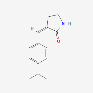 3-(4-Isopropylbenzylidene)pyrrolidin-2-one