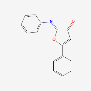 5-Phenyl-2-(phenylimino)furan-3(2h)-one