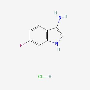 6-Fluoro-1H-indol-3-amine hydrochloride