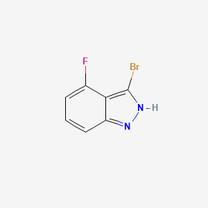 B1292439 3-Bromo-4-fluoro-1H-indazole CAS No. 885521-60-8