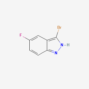 molecular formula C7H4BrFN2 B1292449 3-Bromo-5-fluoro-1H-indazole CAS No. 885519-08-4
