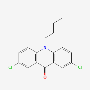 10-Butyl-2,7-dichloroacridin-9(10H)-one