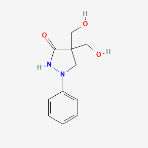 4,4-Bis(hydroxymethyl)-1-phenylpyrazolidin-3-one