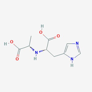 (S)-2-(((S)-1-Carboxyethyl)amino)-3-(1H-imidazol-4-yl)propanoic acid