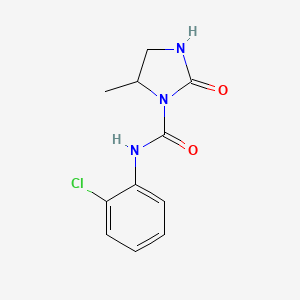 N-(2-Chlorophenyl)-5-methyl-2-oxoimidazolidine-1-carboxamide