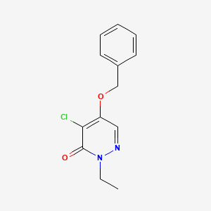 5-(Benzyloxy)-4-chloro-2-ethylpyridazin-3(2H)-one