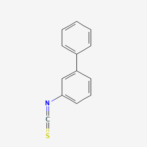 molecular formula C13H9NS B1292479 3-异硫氰酸基-1,1'-联苯 CAS No. 1510-25-4