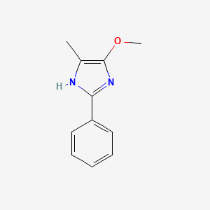 4-Methoxy-5-methyl-2-phenyl-1H-imidazole