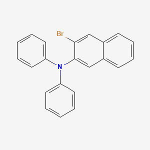 3-Bromo-N,N-diphenylnaphthalen-2-amine