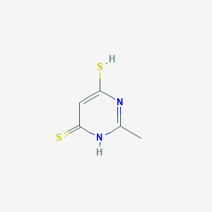 2-Methyl-6-sulfanylpyrimidine-4(3H)-thione