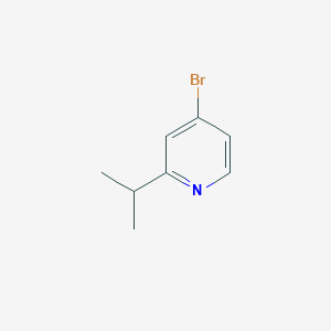 molecular formula C8H10BrN B1292486 4-Bromo-2-isopropylpyridine CAS No. 908267-63-0