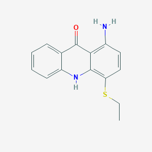 1-Amino-4-(ethylsulfanyl)acridin-9(10H)-one