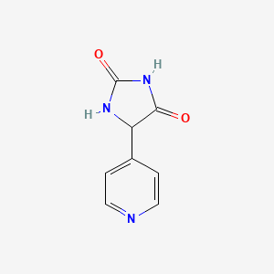 5-(Pyridin-4-yl)imidazolidine-2,4-dione