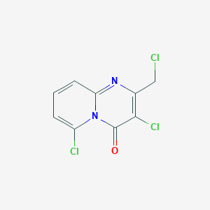 3,6-Dichloro-2-(chloromethyl)-4H-pyrido[1,2-a]pyrimidin-4-one