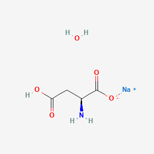 molecular formula C4H8NNaO5 B1292496 Sodium aspartate monohydrate CAS No. 323194-76-9