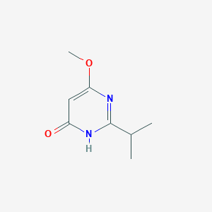 6-Methoxy-2-(propan-2-yl)pyrimidin-4(3H)-one