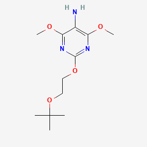 2-(2-tert-Butoxyethoxy)-4,6-dimethoxypyrimidin-5-amine