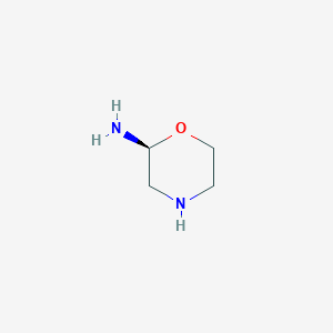 molecular formula C4H10N2O B12925208 (S)-Morpholin-2-amine 