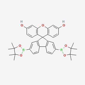 2,7-Bis(4,4,5,5-tetramethyl-1,3,2-dioxaborolan-2-yl)spiro[fluorene-9,9'-xanthene]-3',6'-diol