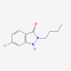 2-Butyl-6-chloro-1,2-dihydro-3H-indazol-3-one