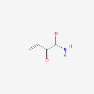 molecular formula C4H5NO2 B12925279 2-Oxobut-3-enamide CAS No. 138616-23-6