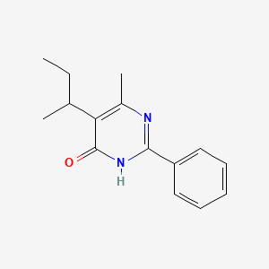 5-(Butan-2-yl)-6-methyl-2-phenylpyrimidin-4(1H)-one