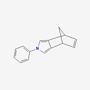 molecular formula C15H13N B12925666 2-Phenyl-4,7-dihydro-2h-4,7-methanoisoindole CAS No. 30451-32-2