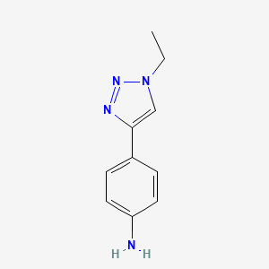 4-(1-Ethyl-1H-1,2,3-triazol-4-yl)aniline